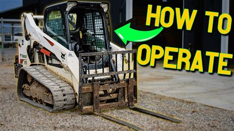 how to use bobcat skid steer|bobcat operating instructions.